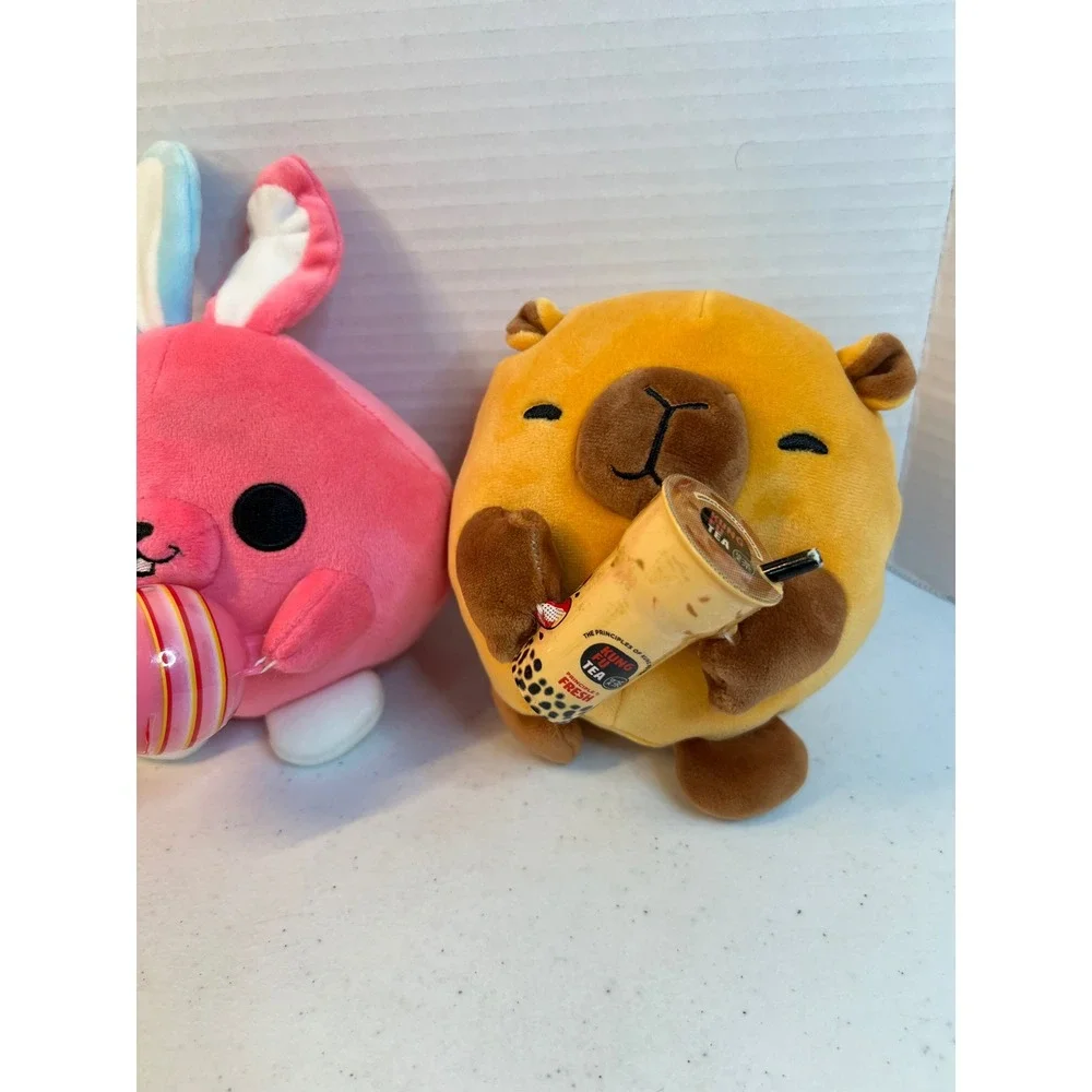 Zuru Snackles Plush Lot Capybara Kung Fu Tea Bunny Chupa Chups Sugar Glider